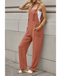 Vetinee 2023 Jumpsuits for Women Casual Baggy Linen Overall Jumpsuit Boho Jumpers Summer Outfits Pockets Bib Overalls