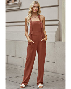 Vetinee 2023 Jumpsuits for Women Casual Baggy Linen Overall Jumpsuit Boho Jumpers Summer Outfits Pockets Bib Overalls