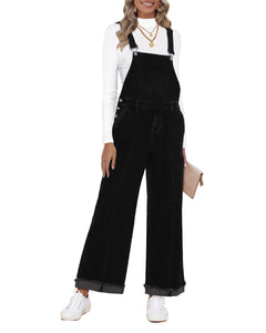 Vetinee Quartz Pink Denim Overalls Pants for Women Work Dressy Summer  Adjustable Straps Jeans Size L Size 12 Size 14 