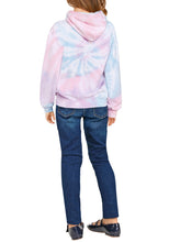 Vetinee Girls Tie Dye Hoodie Sweatshirt Printed Long Sleeve Pocket Pullover Tops 4-13 Years