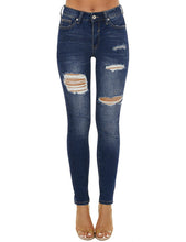 Vetinee High Waisted Jeans for Women Ripped Skinny Distressed High Rise Jeans