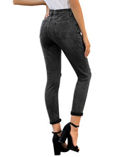 Vetinee Women's High Rise Skinny Jeans Ripped Slim Fit Stretch Denim Pants