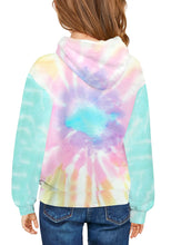 Vetinee Girls Tie Dye Hoodie Sweatshirt Printed Long Sleeve Pocket Pullover Tops 4-13 Years