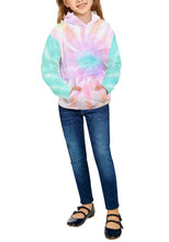 Vetinee Girls Tie Dye Hoodie Sweatshirt Printed Long Sleeve Pocket Pullover Tops 4-13 Years