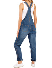 Vetinee Womens Classic Adjustable Straps Pockets Denim Bib Overalls Jeans Pants