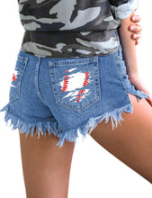 Vetinee Women's High Waisted Jean Shorts Ripped Stretchy Casual Summer Denim Shorts