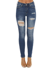 Vetinee High Waisted Jeans for Women Ripped Skinny Distressed High Rise Jeans