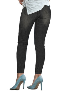 Vetinee Women's High Rise Skinny Jeans Ripped Slim Fit Stretch Denim Pants