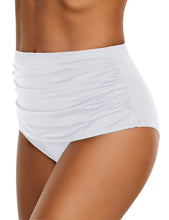 Vetinee High Waisted Bikini Bottoms for Women Basic Full Coverage Tankini Swimsuits Bottoms Briefs