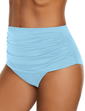 Vetinee High Waisted Bikini Bottoms for Women Basic Full Coverage Tankini Swimsuits Bottoms Briefs